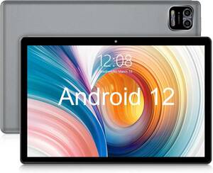 Wetap 10インチ タブレット Android 12 RAM 3GB/ROM 64GB 4コアCPU 1280x800 IPSディスプレイ wi-fiモデル+Bluetooth+6000mAh+Type-C充電
