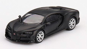 1/64 MINI-GT ブガッティ シロン スーパースポーツ 300+ マットブラック (左ハンドル)【374】