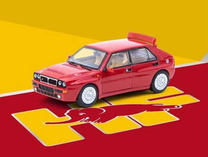 1/64 ターマック ランチア デルタHF インテグラーレ Lancia Delta HF Integrale レッド ●