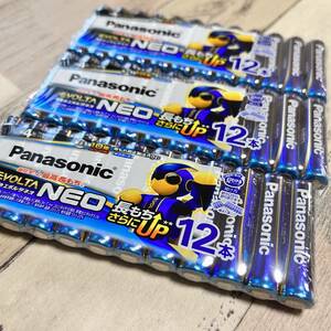 アルカリ乾電池 単4電池　Panasonic エボルタネEVOLTA NEO 36本