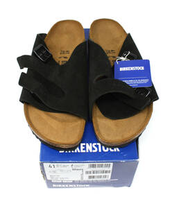 ◇新品 BIRKENSTOCK ビルケンシュトック Zurich BS チューリッヒ BS ベロアレザー サンダル 41(26.5cm)