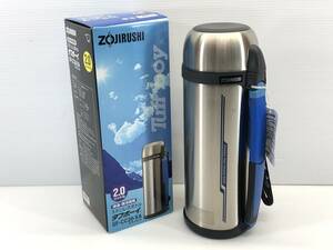 ◇ZOJIRUSHI（象印） ステンレスボトル 2.0L ステンレス SF-CC20-XA 水筒 コップ付き◇