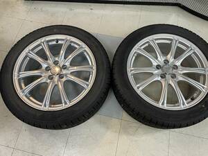 ○KENDA KR36 スタッドレス タイヤ 215/50R17 5ZIGEN Legales αEX 5H 100 17×7J +48 アルミホイール レガシー エクシーガ インプレッサ○