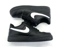 □NIKE(ナイキ)エア フォース1 AIR FORCE 1 ブラック＆ホワイト FZ0627-010 27.5㎝ USED□_画像3