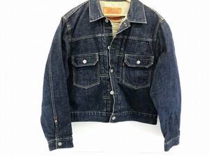 ☆Levi’s リーバイス デニムジャケット 赤耳 71507-XX 507 サイズ40 レディース 中古品 香港製☆