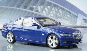 オートアート 1/43 2005 BMW 3シリーズ 335 E92 E90 5代目 前期型 クーペ ブルー メタリック Autoart 送料無料