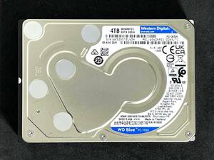 【送料無料】★ 4TB ★ WD40NPZZ【使用時間：269ｈ】　2021年製　稼働少　Western Digital Blue　2.5インチ内蔵HDD/15mm/SATA600/5400