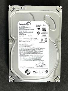 【送料無料】 ★ 2TB ★　ST2000DL001　/　Seagate　【 使用時間：15 ｈ 】稼働極少 3.5インチ内蔵HDD SATA　ST2000DL001-9VT156　FW: CC43