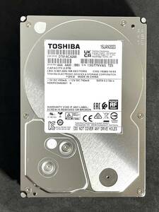 【送料無料】　★ 2TB ★　TOSHIBA / DT01ACA200　【使用時間：7ｈ】　2023年製　新品同様　3.5インチ 内蔵 HDD　SATA600/7200rpm