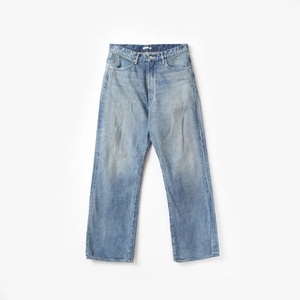 23AW極美品★AURALEE【オーラリー】 / SELVEDGE FADED LIGHT DENIM PANTS 5★デニム パンツ シャツ comoli オーラリー ヤエカ