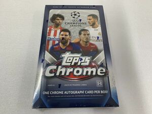 Unopened BOX Topps Chrome UEFA Champions League 2019-20 未開封ボックス