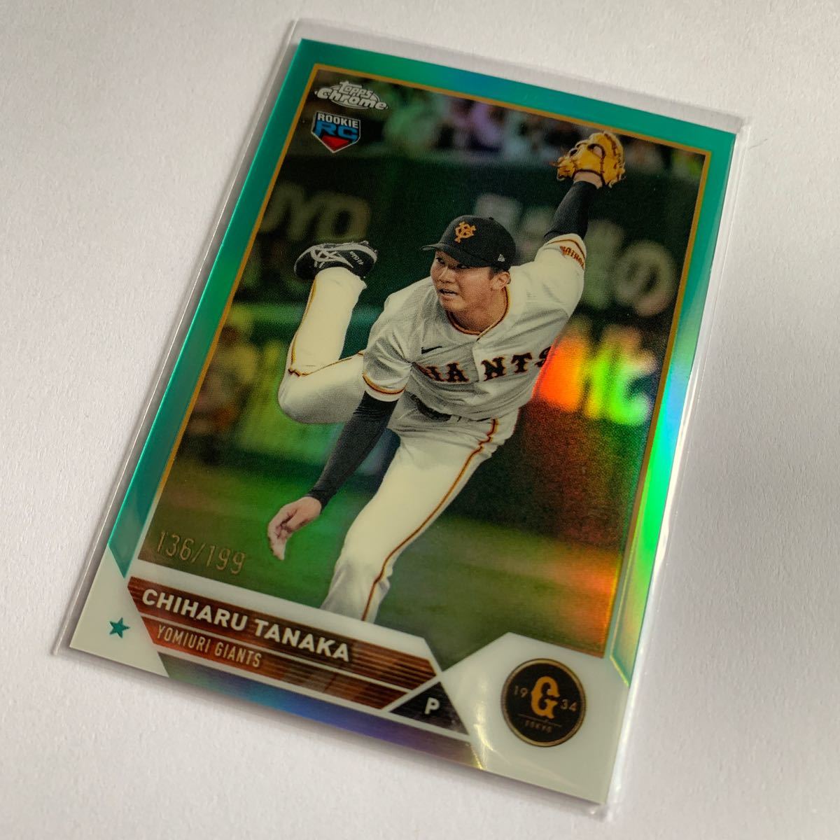 2025年最新】Yahoo!オークション -topps chrome 田中(シングル