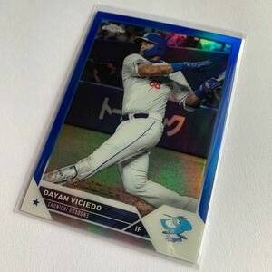 TOPPS Chrome 2023 NPB ビシエド 150枚限定 /150 Blue Refractor base レギュラー パラレル カード 中日ドラゴンズ