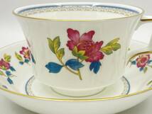 ＊レア＊ WEDGWOOD ウェッジウッド ＊RARE＊ CHINESE FLOWERS Tea Cup & Saucer チャイニーズフラワーズ ティーカップ&ソーサー *L493_画像5