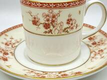 WEDGWOOD ウェッジウッド MALABAR Coffee Cup & Saucer マラバル コーヒーカップ&ソーサー *L290_画像5