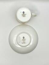 WEDGWOOD ウェッジウッド MALABAR Coffee Cup & Saucer マラバル コーヒーカップ&ソーサー *L290_画像9