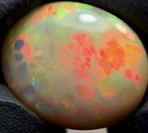 ◆極美◆7.015ct天然エチオピアオパール 宝石 ジュエリー ルース 裸石【クラックあり】_画像3
