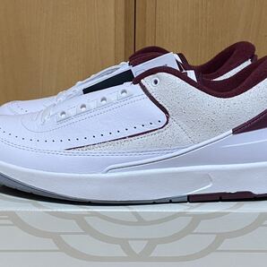 ☆新品 国内正規品 NIKE AIR JORDAN 2 RETRO LOW DV9956-103 US9.5 27.5cm CHERRYWOOD RED ナイキ エアジョーダン 2 ロー チェリーウッド