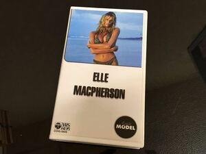 C16 VHSビデオ　ザトップモデルレジェンド　エルマクファーソン　株式会社日本コロムビア　Elle Macpherson The Top Model Legend 