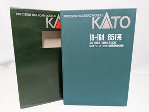 ■美品 動作品 KATO カトー Nゲージ 10-164 651系 スーパーひたち 交直両用特急形電車 全車室内灯有り 鉄道模型■