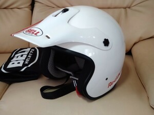 BELL Tracker Helmets ベル トラッカーヘルメット サイズ 59.60cm/Ｌ表示 （混載/2輪用 バイク トライアル オフロード ヘルメット