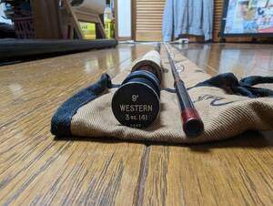 ORVIS　WESETERN　９’０”　　＃４　　２P　中古品