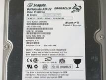 ◇送料185円 Seagate ST340016A 40GB 3.5インチHDD IDE◇1768_画像4