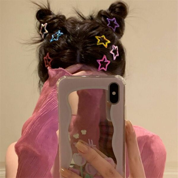 新品　ヘアピン　ヘアクリップ　星　韓国ファッション　レディースヘアアクセサリー　10点セット　おしゃれ　可愛い