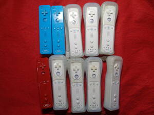 ★ Wii　リモコンプラス　コントローラー　10個　A　★　　リモコン　モーションプラス　RVL-036　まとめ　大量　ヤ60　パーツ取り