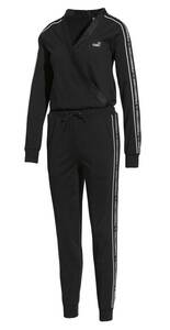 プーマ カールラガーフェルド コラボ レディース ジャンプスーツ USサイズS 定価24200円 ブラック KARL LAGERFELD JUMPSUIT オールインワン