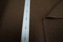 NO375-3.7 BRITISH WOOL TWEED ウール１００生地　ブラウン　３．７ｍ_画像3