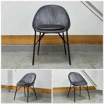 T476☆展示品☆calligaris　カリガリス　ダイニングチェア　LILLY　リリー　ファブリック　椅子　モダン_画像3