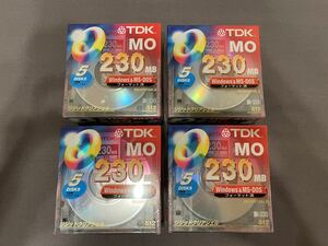 TDK MO ディスク 230MB 未開封品 20枚 即決