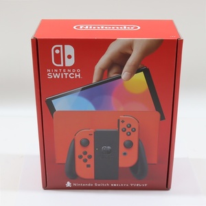 未使用　11/8購入　ニンテンドー　スイッチ　有機ELモデル　マリオレッド　HEG-S-RAAAA　NINTENDO SWITCH　任天堂　本体