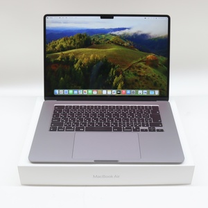  MacBook Air 15インチ　M2　2023 スペースグレイ　16GB　SSD 256GB　マックブック　エアー