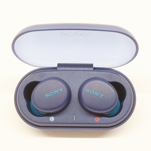 SONY ソニー ワイヤレス ステレオヘッドセット BC-WFXB700 WF-XB700 ブルー 動作品 EXTRA BASS Bluetooth ハンズフリー通話対応 イヤホン