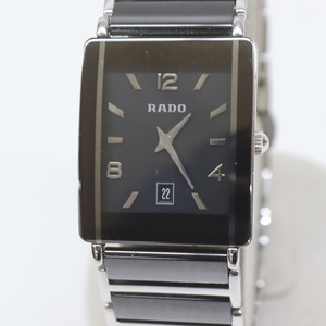 ラドー　ダイアスター　ボーイズ　レディース　腕時計　160.0486.3　RADO　クオーツ　デイト　セラミック　ブラック　黒　2針 