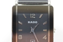 ラドー　ダイアスター　ボーイズ　レディース　腕時計　160.0486.3　RADO　クオーツ　デイト　セラミック　ブラック　黒　2針 _画像2