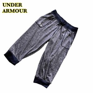 UNDER ARMOUR アンダーアーマー　ハーフパンツ　スポーツ　薄手　紺　メンズ　SMサイズ　【AY1469】