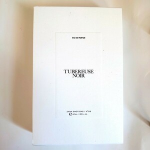 新品　未使用　ZARA　ザラ　TUBEREUSE NOIR　チュベルーズノワール　オードパルファム　フルサイズ　40ml　エモーショナル emotional