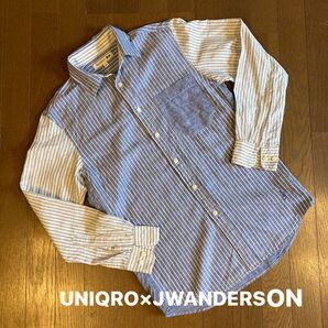 ■UNIQRO×JWANDERSON ●ユニクロ■ストライプシャツ●Sサイズ
