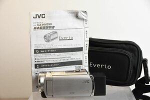 デジタルビデオカメラ JVC GZ-HM390-S 231020W40