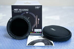 H&Y　REVORING Vari ND3-ND1000 CPL 67-82mm