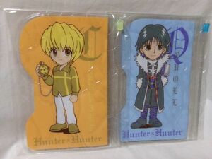 HUNTER×HUNTER ハンターハンター スライドクリアポーチ ビニールポーチ 2種 クラピカ クロロ