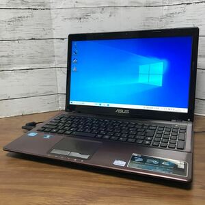 ★ジャンク品★動作確認済み★ASUS K53E K53E-SX2630★Core i7-2630QM 2.00GHz メモリ8GB Webカメラ DVDスーパーマルチ 15.6インチ★#57