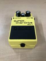 BOSS SD-1 エフェクター　スーパーOver Drive_画像1