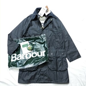 90s Deadstock　Barbour border　c36　デッドストック　ネイビー バブアー　ボーダー 1997