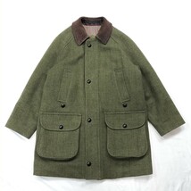 90s Barbour 　Derby tweed c40 バブアー　ダービーツイード　ジャケット loden wool ウール　　_画像6