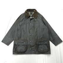 90s Barbour moorland　c40 1995 ビンテージ　バブアー　ムーアランド ヘビーウェイト_画像1