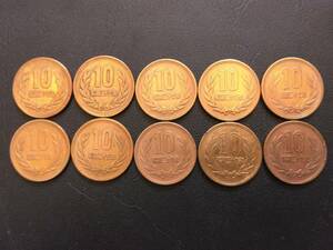 特別価格スタート　レアお宝　ギザ10　金ピカセット-①　貴重　１０円硬貨　1点限り